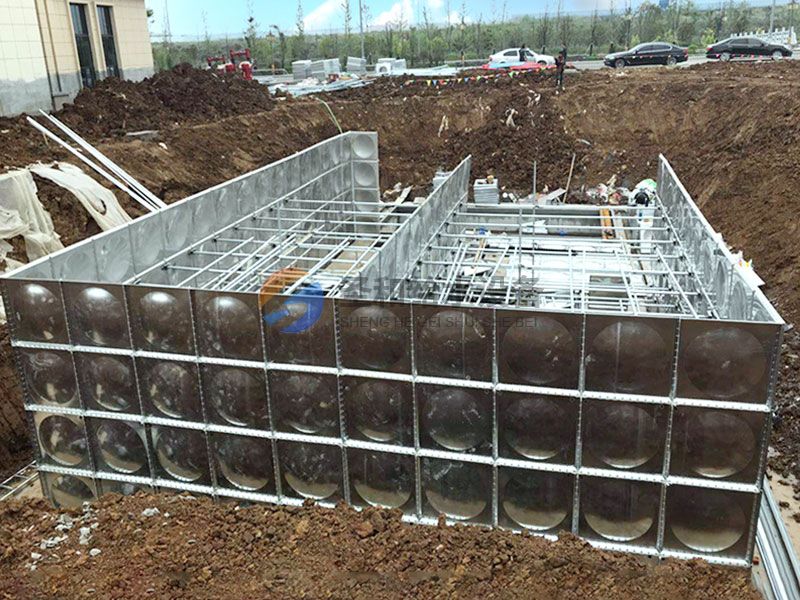 BDF裝配式水箱案例現場