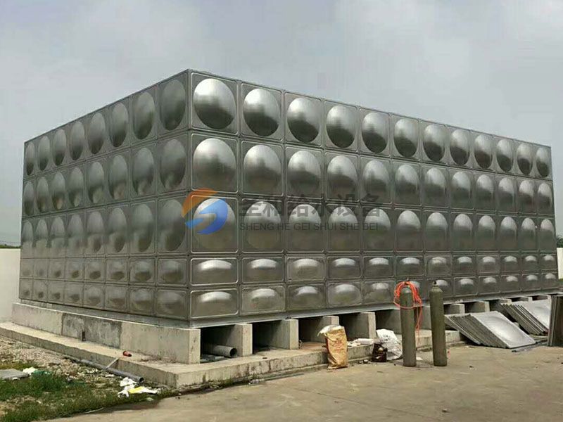 不銹鋼焊接水箱案例現場