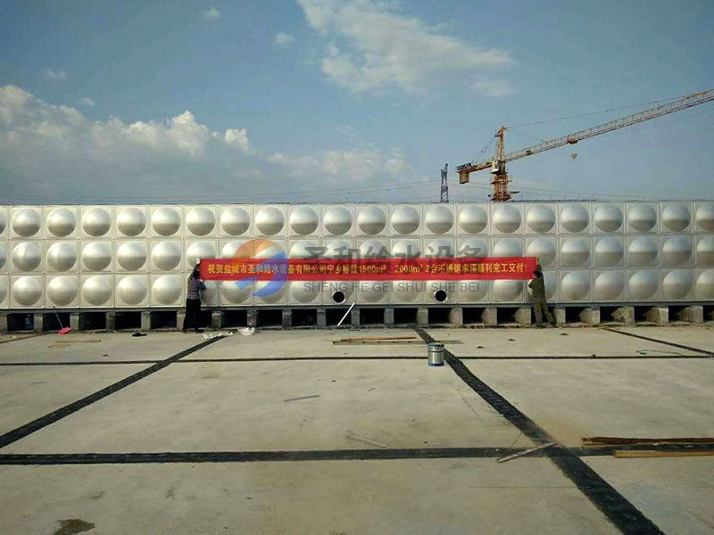 不銹鋼水箱案例現場