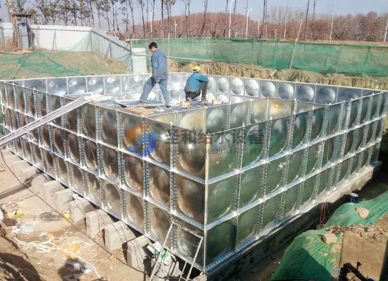 抗浮地埋式箱泵一體化